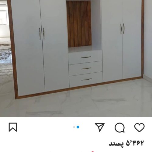 نجاری ساخت کابینت و کمد دیواری ام دی اف و دکوراسیون داخلی وکلیه مصنوعات چوبی و mdf