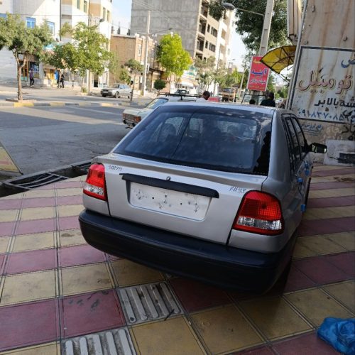 دور رنگ   شاسی سمت شاگرد ضربه