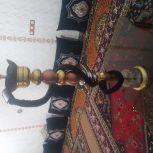 قلیان عربی بزرگ و سوپاپ دار مزایا برنز