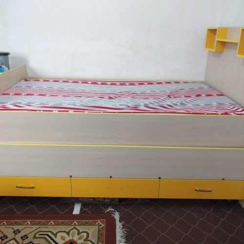 فروش تخت سه نفره ریلی