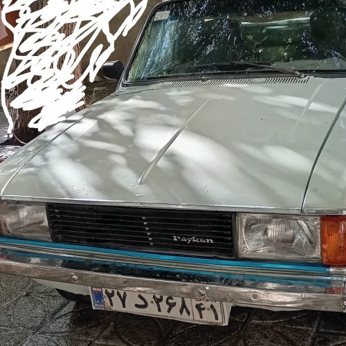 پیکان وانت دوگانه سوز کارخانه