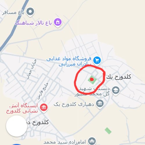 فروش زمین در کلدوزخ 1 ایذه با سند تک برگ 212 متر