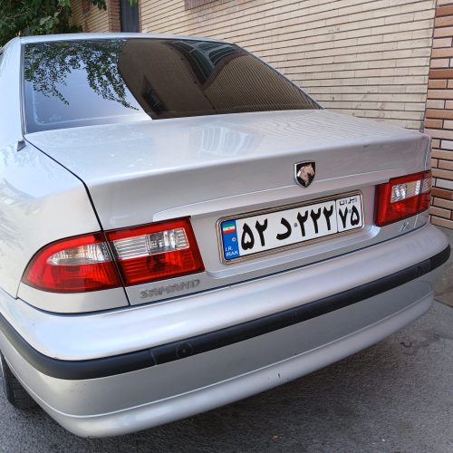 سمند مدل 1385 بدون رنگ آفتاب سوختگی