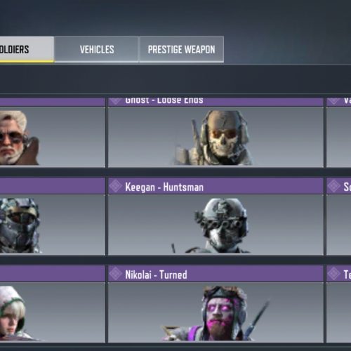 اکانت کالاف دیوتی موبایل از سیزن 1 چپتر 2