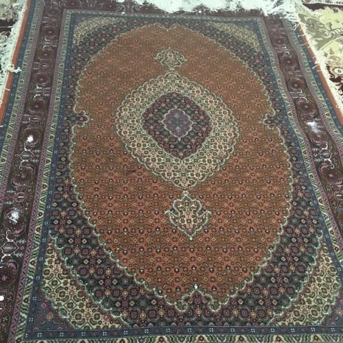 فرش دستبافت پرداخت نشده نخ علا 6متری