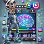 فرصت عالی برای پیشرفت و کار در دنیای ادیت و تدوین و ادمین بودن با هوش مصنوعی