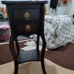 میز تلوزیون چوبی با میز تلفن ارزان