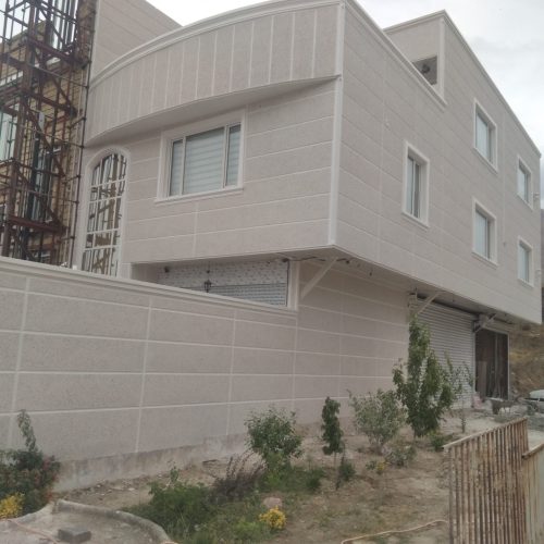 سیمانکاری نمای ساختمان استر