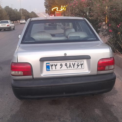 پراید 131 نقره ای