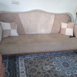 مبل هفت نفره قهوای بدونه مشکل