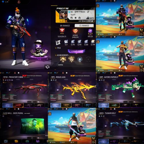 اکانت فری فایر