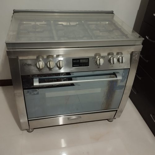 اجاق گاز فر تمام استیل