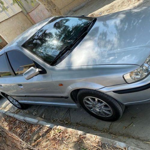 سمند Lx نقره ای مدل 82