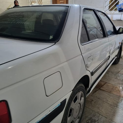 پژو پارس سفید تمیز