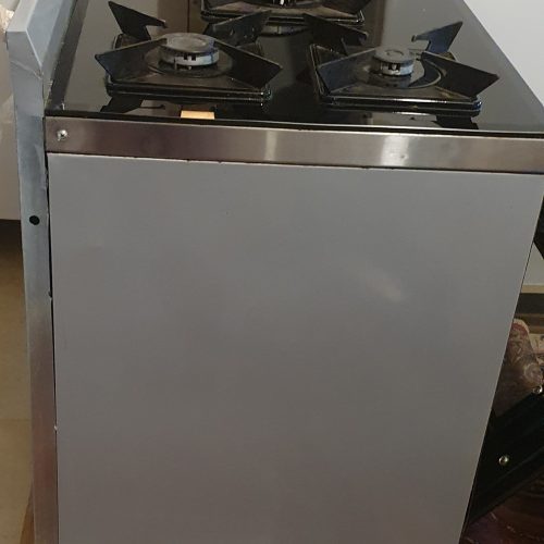 اجاق گاز فردار برند ایمن گاز تمام استیل