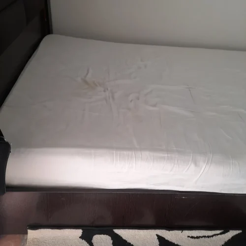 تخت خواب یک نقره به همراه خوش خواب