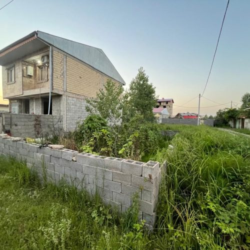 یک قطعه زمین به مساحت 90 متر مربع سادات محله لاکانشهر