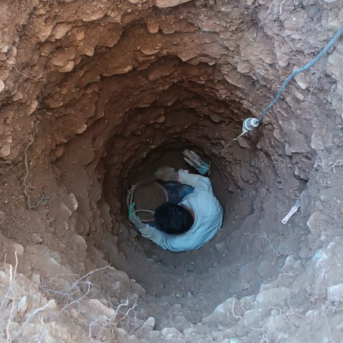 حفاری چاه های فاضلاب و حرت