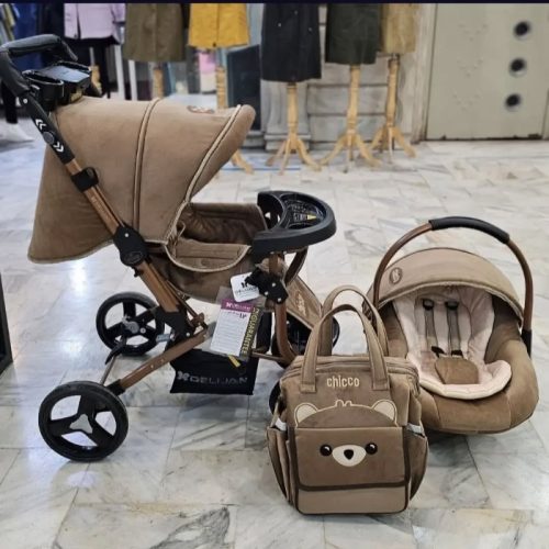 ست ۳تیکه کالسکه و کریر و ساک