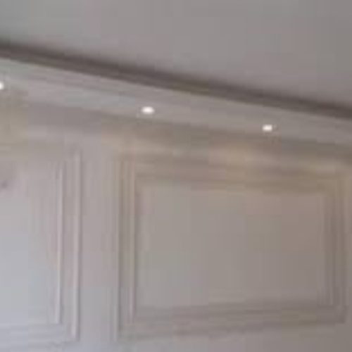 گچ کاری و طراحی و نور مخفی ،سفید و آستر