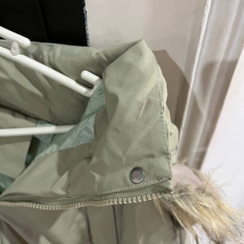 کاپشن سبز پسته‌ای قد 68