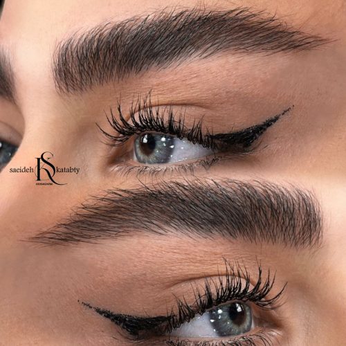 مدل میکرو بلدینگ و فیبروز ابرو