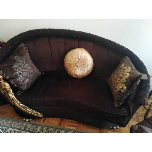 مبل 9 نفره رو کش مخمل