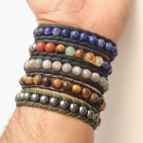 سنگ اصل دستبند گردنبند هدیه کادو لباس