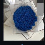 دسته گل روبانی