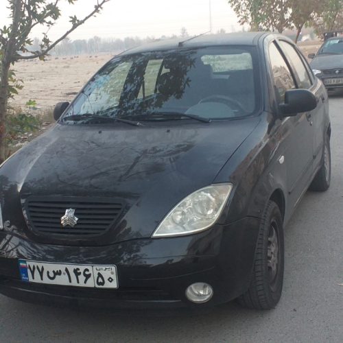 تیبا هاچبک مشکی مدل 95