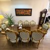 مبلمان باکیفیت با پارچه ساتن ایتالیایی و چوب راش