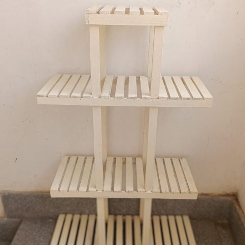 پایه گل چوبی نو