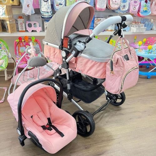 ست ۳تیکه کالسکه و کریر و ساک