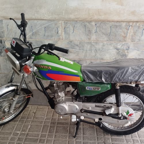 هندا 125مزایده پلاک ملی