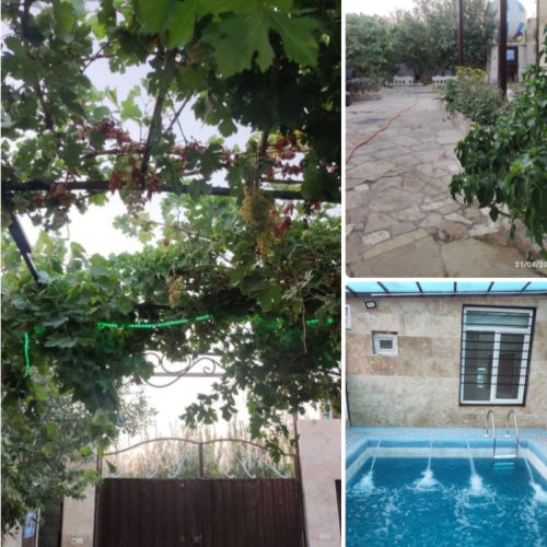 اجاره روزانه باغ‌ویلا استخر چهارفصل سرپوشیده نظافت درحد‌هتل