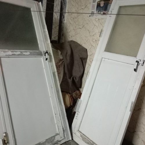 دو عدد درب المینیوم