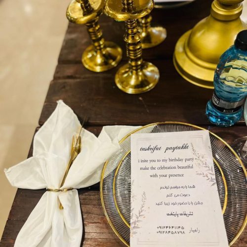 ظروف کرایه ،اجاره انواع میزو صندلی و تشریفات  زعفرانیه