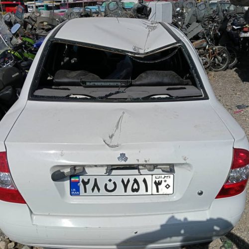 تیبا تصادفی مدل 94 38000 هزار تا واقعی را رفته ….