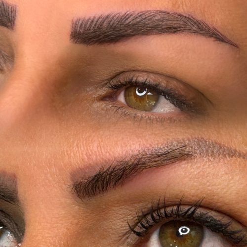 مدل میکرو بلدینگ و فیبروز ابرو