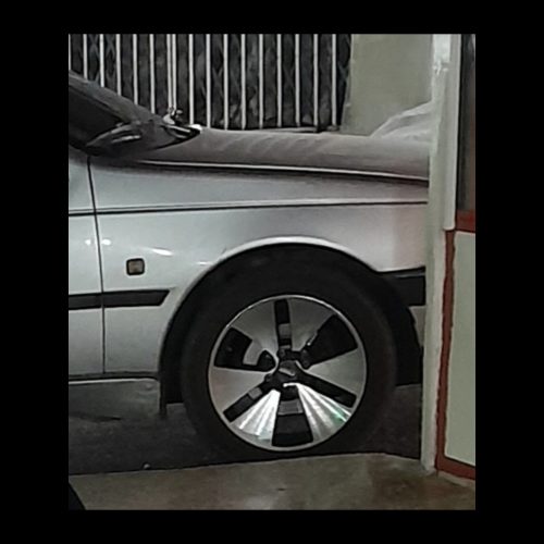 رینگ با لاستیک در حد نو