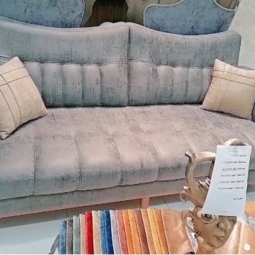 فروش فوری مبلمان راحتی 8نفره کاملا نو