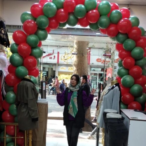 بادکنک آرایی،گل آرایی،فینگرفود