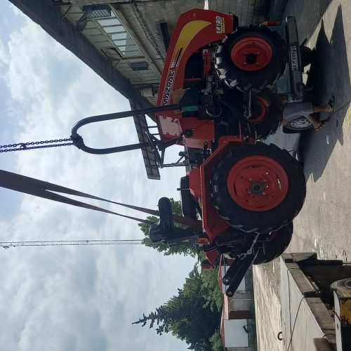 جرثقیل کفی دار،جهت بارگیری وحمل ونقل
