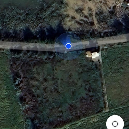 1000 متر زمین باغ دیوار شده