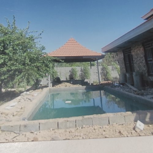 طرح واجرایی سقف شیبدار والاچیق و فنس وحصار باغ نصب pvc وتایل وانواع سقف کاذب