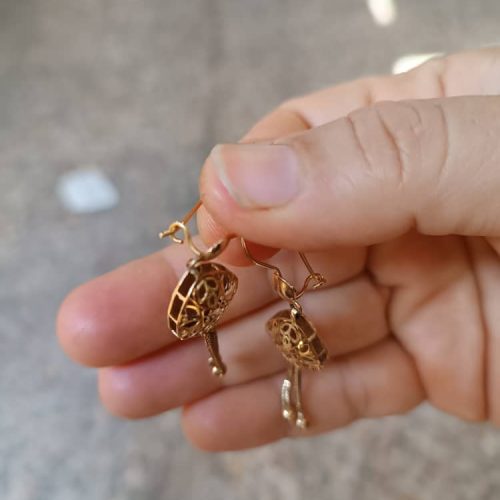 طلا جواهرات النگو گوشواره