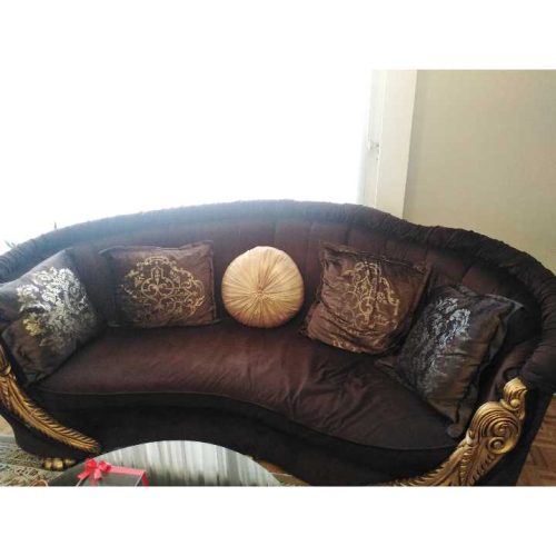 مبل 9 نفره رو کش مخمل