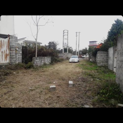 فروش یک قطعه زمین 412 متر