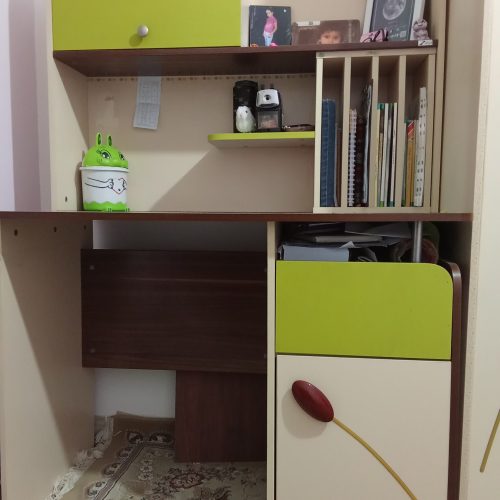 ست تخت خواب میز مطالعه و کمد