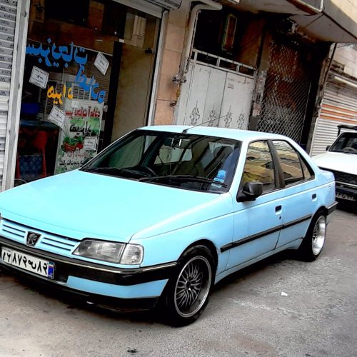 پژو 405 آبی